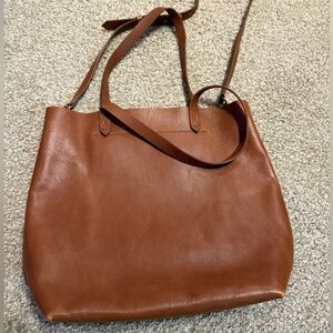 Madewell leather tote